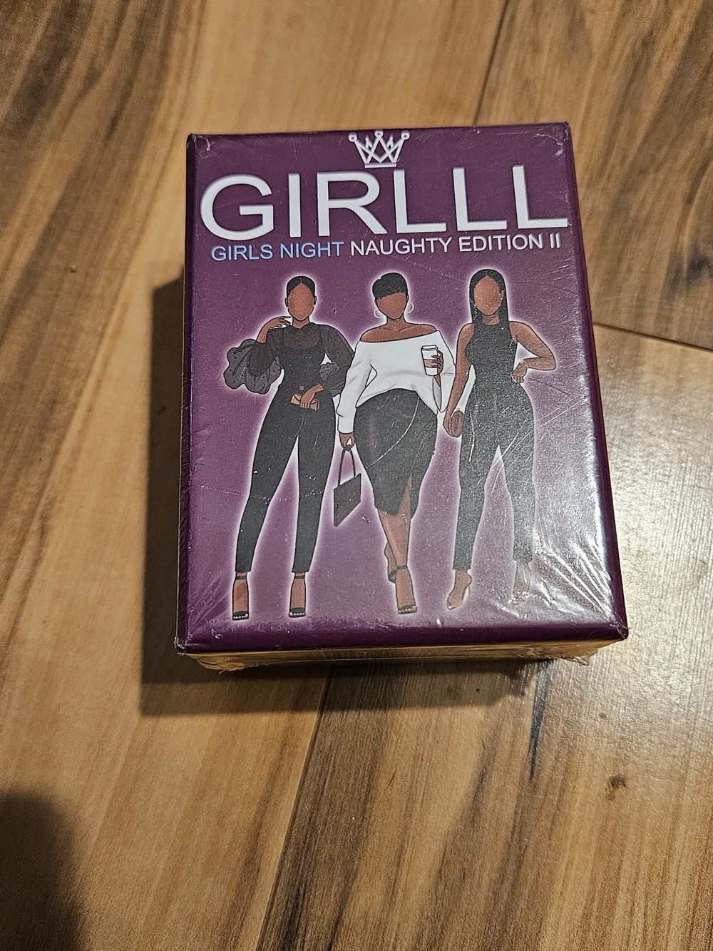 GIRLLL Girls Night Naughty Edition II Card Game - Purple (A-46)